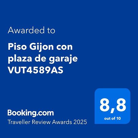 Apartament Piso Gijon Con Plaza De Garaje Vut4589As Zewnętrze zdjęcie